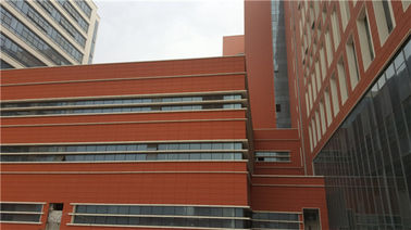 주문 테라코타 클래딩 고강도를 가진 현대 건물 정면 물자